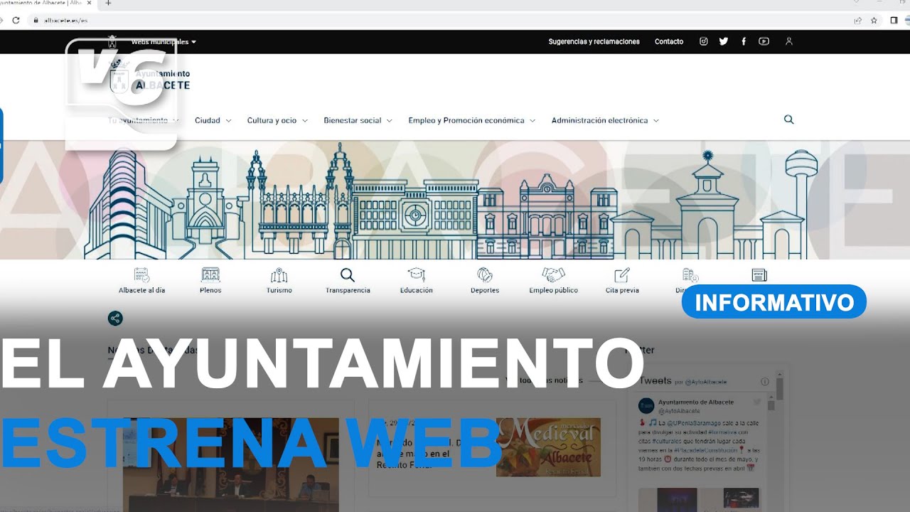 El Ayuntamiento estrena nueva página web Vision 6 Televisión