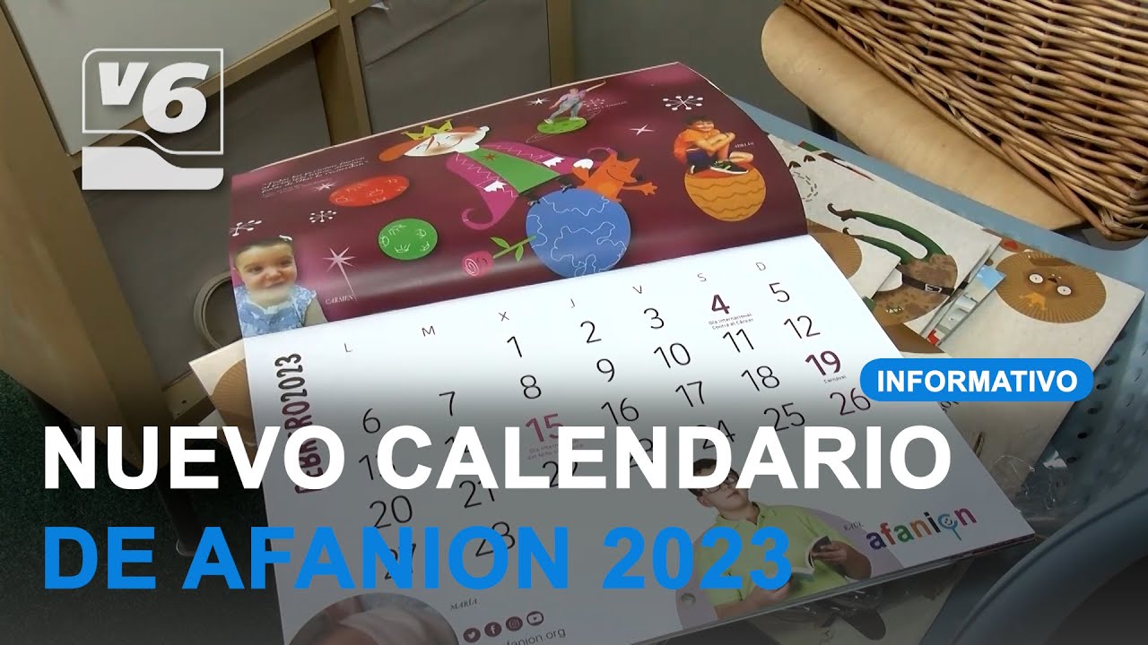 AFANION Presenta El Calendario Solidario Para 2023 En La Feria De