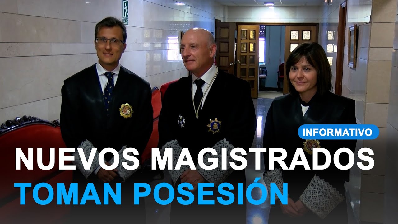 2 Nuevos Magistrados Han Tomado Posesión En El Palacio De Justicia ...