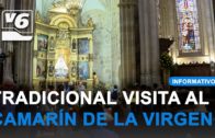 Tradicional visita al camarín de la Virgen de Los Llanos