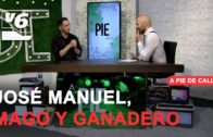 José Manuel Pérez es mago y granjero: «La magia y el campo es una fusión rara»