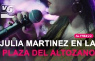 Julia Martinez en directo en la Plaza del Altozano