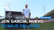 Presentación oficial del nuevo jugador del Albacete Balompié, Jon García