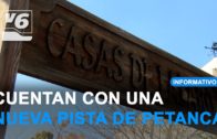 El programa recual deja una nueva pista de petanca en Casas de Lázaro