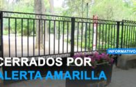 Parques cerrados ante la alerta amarilla por tormentas