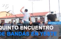 Yeste celebró su quinto encuentro de bandas con la Asociación Musical de Totana como invitada