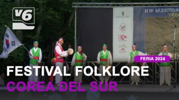 Actuación de Corea del Sur en el Festival Internacional de Folklore