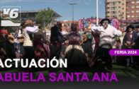 La escuela de danza de Motilleja actúa para la carpa de Visión 6 en la Feria de Albacete