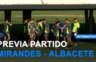 Alberto González pide dar normalidad a la situación en la previa del partido ante el Mirandes