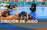 Exhibición de judo y lucha libre en la Feria de Albacete