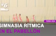 Exposición infantil de gimnasia rítmica en el pabellón de la Feria