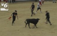 La escuela de danza de Motilleja actúa para la carpa de Visión 6 en la Feria de Albacete