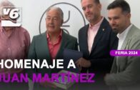 Homenaje a Juan Martínez, pregonero de la feria taurina 2024