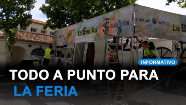 Recta final para el montaje de la Feria de Albacete