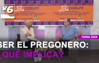 Actuación de Angelita en la carpa de Visión 6