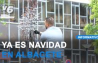 Comienzan a instalar las luces de Navidad en Albacete