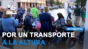 El colectivo de la discapacidad recuerda que el transporte incumple con la Ley de Accesibilidad