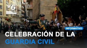 Miles de personas acompañaron a la Guardia Civil en el día de su patrona