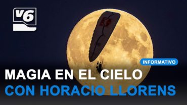 Horacio Llorens vuela dentro del diámetro lunar