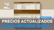 Precios actualizados de la lonja agropecuaria