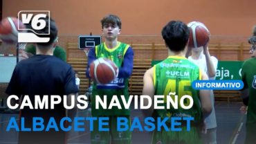 Campus deportivo navideño gracias al Albacete Basket