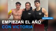 Los boxeadores del Fight Club comienzan el año con victoria