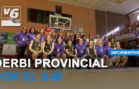 Bonito derbi provincial de veteranas con motivo del 8M en el pabellón del parque