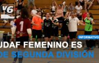 El Bueno Arenas Albacete Basket celebró su ascenso a Primera FEB en la Plaza de la Constitución