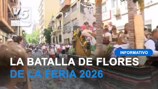 La batalla de flores llena de color las calles este 2026